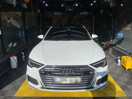 아우디 A6 루프 블랙 PPF 시공 순정 썬루프와 일체감 / 양주시 회정동