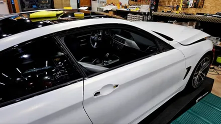 BMW 420i 양주 전체 랩핑 시공기 스포티해진 외관 모습 / 양주시 회정동