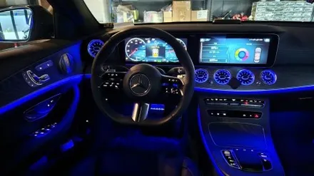 벤츠 e200 송풍구 엠비언트 시공 / 양주시 회정동