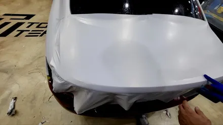 BMW 420i 양주 전체 랩핑 시공기 스포티해진 외관 모습 / 양주시 회정동