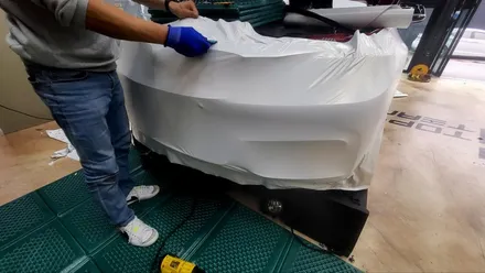 BMW 420i 양주 전체 랩핑 시공기 스포티해진 외관 모습 / 양주시 회정동