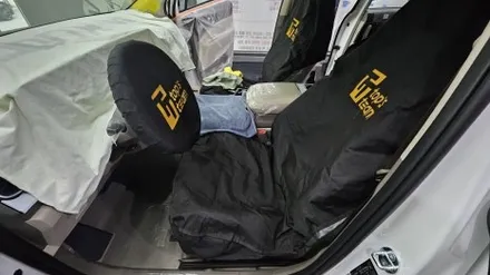 양주 카니발 페이스리프트 레인보우 V90 반사 썬팅 시공 후기 / 양주시 회정동