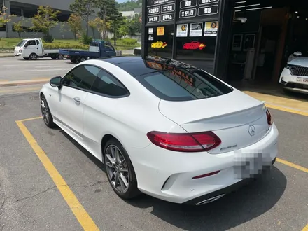 벤츠 C43 AMG 블랙PPF 루프스킨 시공 / 양주시 회정동