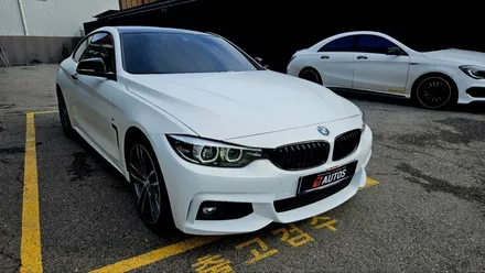 BMW 420i 양주 전체 랩핑 시공기 스포티해진 외관 모습 / 양주시 회정동