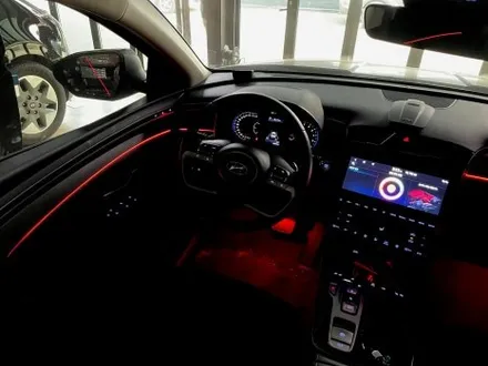 투싼 NX4 엠비언트 시공 화려해진 실내 공간 / 양주시 회정동
