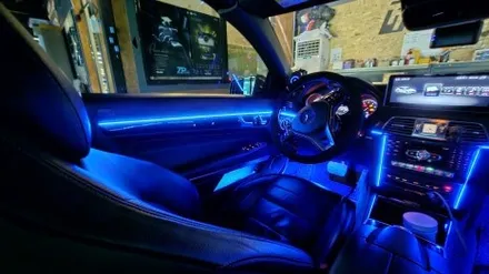벤츠 E200 카브리올레 엠비언트 시공 / 양주시 회정동