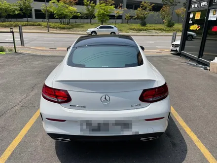 벤츠 C43 AMG 블랙PPF 루프스킨 시공 / 양주시 회정동