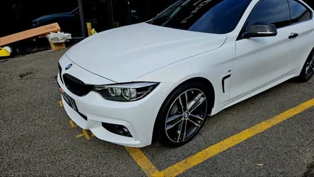 BMW 420i 양주 전체 랩핑 시공기 스포티해진 외관 모습 / 양주시 회정동