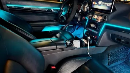 벤츠 E200 카브리올레 엠비언트 시공 / 양주시 회정동