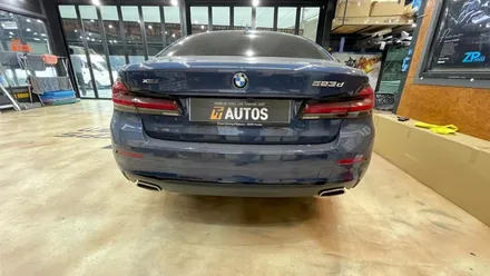 BMW 523D 크롬죽이기 시공 무게감이 실린 외관 변화 / 양주시 회정동