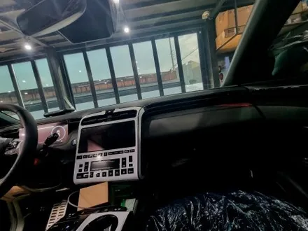 투싼NX4 비노출 아크릴 엠비언트 시공 순정 옵션과도 같다 / 양주시 회정동