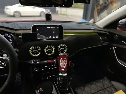 스팅어 송풍구 엠비언트 시공 달라진 실내 분위기 / 양주시 회정동