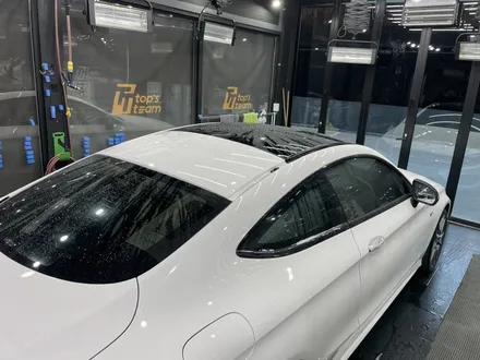벤츠 C43 AMG 블랙PPF 루프스킨 시공 / 양주시 회정동