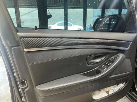 BMW 520d 자동차 실내 랩핑 카본 블랙 튜닝 / 양주시 회정동