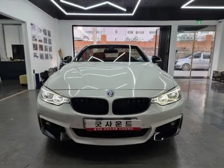 부산 명지 BMW 428I 컨버터블 엠비언트라이트 수입차 실내무드등 까~알끔하게! / 부산 연제구