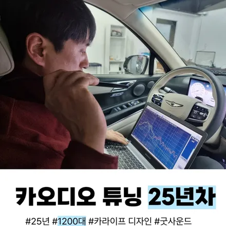 그랜저 gn7 스피커튜닝 보스오디오 있음에도 불구하고 카오디오 튜닝이 필수가 된 이유? / 부산 연제구