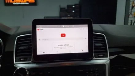 부산 안드로이드올인원 벤츠 ML350D GLE클래스 느낌으로 업그레이드 해봅니다 와이드미러(광각미러) 까지~ / 부산 연제구