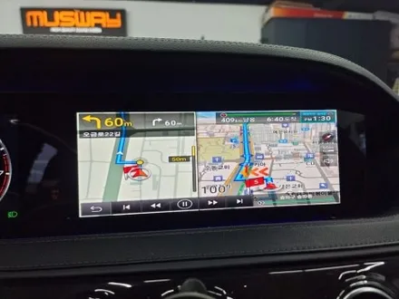 2017 벤츠 S450 w222 후기형 네비게이션 블랙박스 최고 성능들로 튜닝_벤츠 s클래스 성지 굿사운드에서 / 부산 연제구