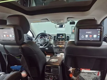 부산 해운대 벤츠 GLE350D 쿠페 터치패널 장착 네비게이션 동작 M2C200A 아틀란지도 함께 사용해요 / 부산 연제구
