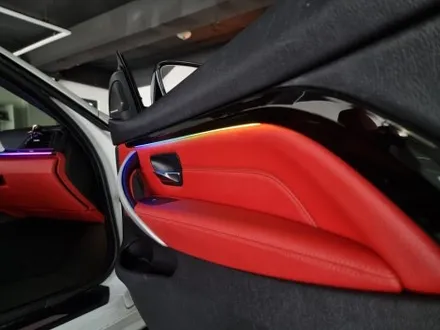부산 명지 BMW 428I 컨버터블 엠비언트라이트 수입차 실내무드등 까~알끔하게! / 부산 연제구