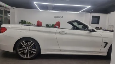 부산 엠비언트 라이트 bmw 428i 자동차무드등 하나만으로도 야간감성이 달라졌어요 / 부산 연제구