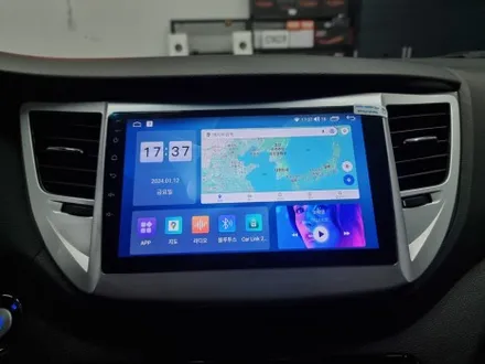 부산 안드로이드올인원 올뉴투싼 네비교체하니 신형옵션 장착한 느낌의 스마트한 기능 튜닝 대만족! / 부산 연제구