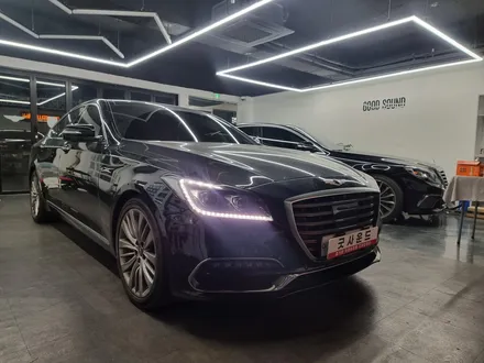 제네시스 G80 DH 엠비언트라이트 실내조명이 없었기에 더욱 빛난 자동차무드등 장착 / 부산 연제구