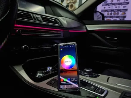 bmw 520d F10 RGB 엠비언트라이트, 사운드튜닝 했다면 다음은 무드등이죠! / 부산 연제구