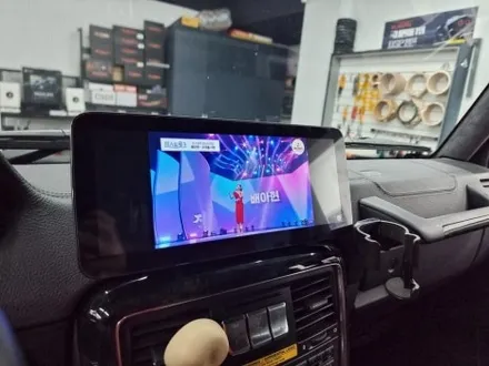 벤츠 G350 안드로이드올인원 모니터 각이 지바겐과 깔맞춤! / 부산 연제구