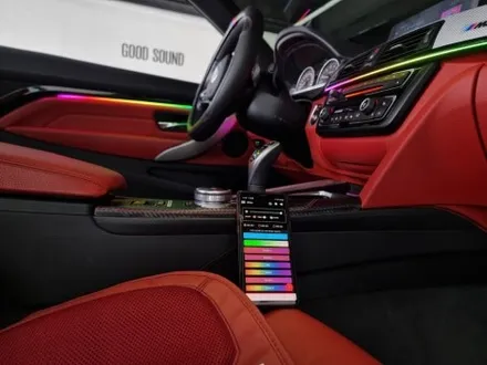 부산 명지 BMW 428I 컨버터블 엠비언트라이트 수입차 실내무드등 까~알끔하게! / 부산 연제구