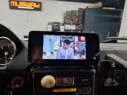 벤츠 G350 안드로이드올인원 모니터 각이 지바겐과 깔맞춤! / 부산 연제구