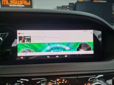 w222 후기형 벤츠 s350d m2c 네비게이션 아내분이 운전하신다면 꼭 이렇게 하세요 / 부산 연제구