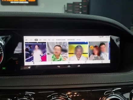 w222 후기형 벤츠 s350d m2c 네비게이션 아내분이 운전하신다면 꼭 이렇게 하세요 / 부산 연제구