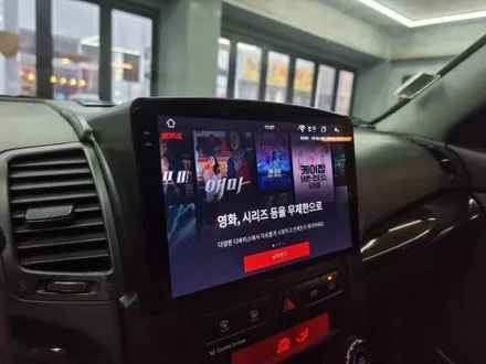 쏘렌토 R 10인치 안드로이드올인원 ahd 고화질 후방카메라 매칭이 잘 된 옵션 / 부산 연제구