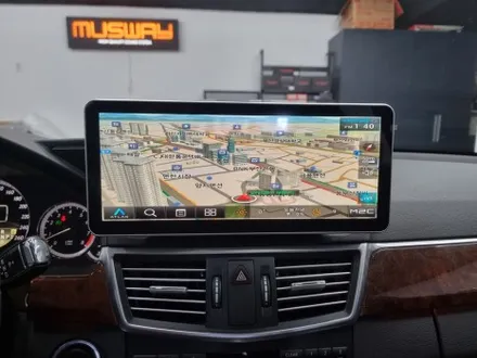 (2012 w212) 벤츠 e300 와이드모니터 12.3인치 m2c 200a 안드로이드 네비게이션 장착후기 / 부산 연제구