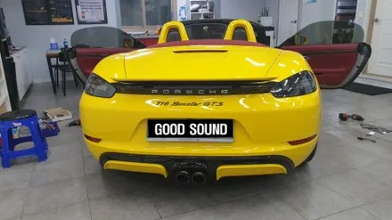 포르쉐 박스터 스피커튜닝 3웨이스피커 오픈카에서 좋은음악 듣는 방법! / 부산 연제구