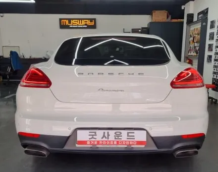 포르쉐 파나메라 부산 연산동 블랙박스 장착, 수입차블랙박스전문 장착점 답게 깔끔하게 완벽하게~ / 부산 연제구