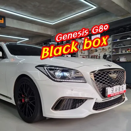 제네시스 G80 아이나비 블랙박스 고장 난 뒤 화질 쨍한 파인뷰 어때? / 부산 연제구