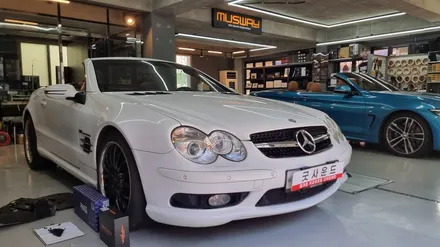 부산 카오디오 벤츠 SL55amg 무스웨이 dsp앰프 스피커튜닝 / 부산 연제구
