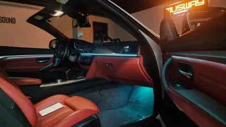 부산 굿사운드 찾은 bmw 428i 컨버터블 내비게이션 엠비언트라이트 전방카메라 풀시스템으로 드라이브 good good / 부산 연제구