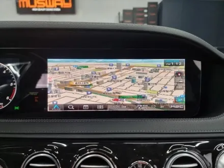 w222 후기형 벤츠 s350d m2c 네비게이션 아내분이 운전하신다면 꼭 이렇게 하세요 / 부산 연제구