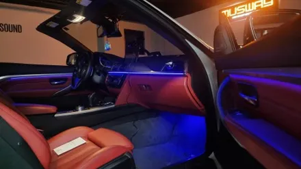 부산 굿사운드 찾은 bmw 428i 컨버터블 내비게이션 엠비언트라이트 전방카메라 풀시스템으로 드라이브 good good / 부산 연제구