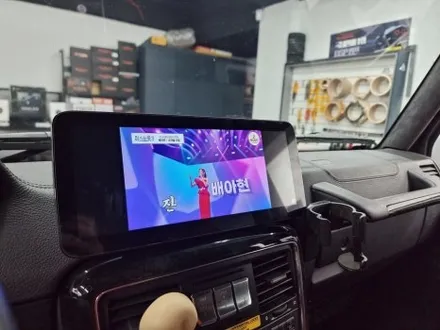 벤츠 G350 안드로이드올인원 모니터 각이 지바겐과 깔맞춤! / 부산 연제구