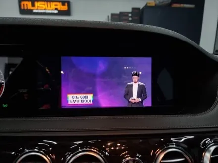 w222 후기형 벤츠 s350d m2c 네비게이션 아내분이 운전하신다면 꼭 이렇게 하세요 / 부산 연제구