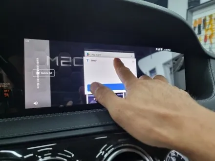 w222 후기형 벤츠 s350d m2c 네비게이션 아내분이 운전하신다면 꼭 이렇게 하세요 / 부산 연제구