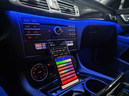 w218 벤츠 CLS250d 안드로이드 올인원 엠비언트 라이트 돋보이는 내 차 실내감성 / 부산 연제구