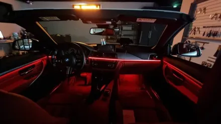 부산 굿사운드 찾은 bmw 428i 컨버터블 내비게이션 엠비언트라이트 전방카메라 풀시스템으로 드라이브 good good / 부산 연제구
