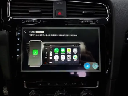 2015 폭스바겐 골프 7세대 안드로이드올인원 네비게이션 고장, 사용너무편리해졌죠^^ / 부산 연제구