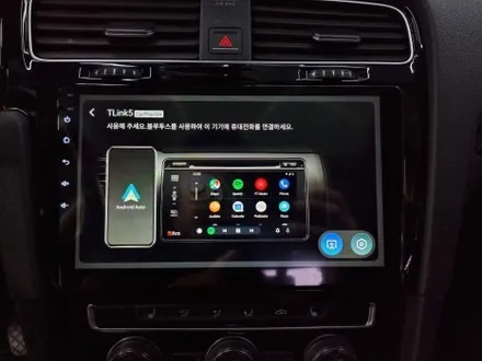 2015 폭스바겐 골프 7세대 안드로이드올인원 네비게이션 고장, 사용너무편리해졌죠^^ / 부산 연제구