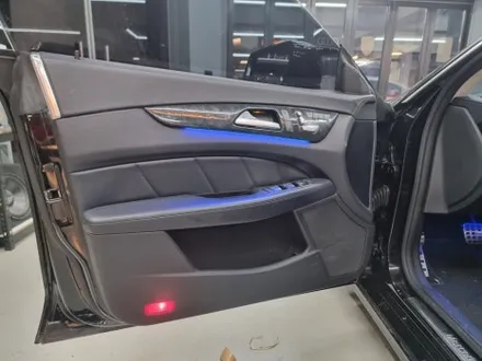 w218 벤츠 CLS250d 안드로이드 올인원 엠비언트 라이트 돋보이는 내 차 실내감성 / 부산 연제구